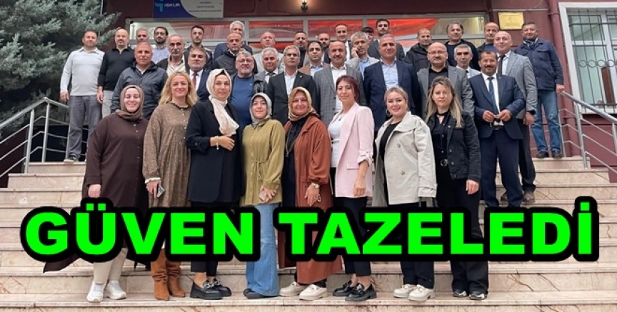 EĞİTİM-BİR-SEN YALOVA’DA KOTÇİOĞLU GÜVEN TAZELEDİ