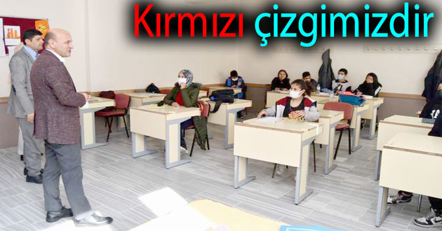 Eğitim kırmızı çizgimizdir