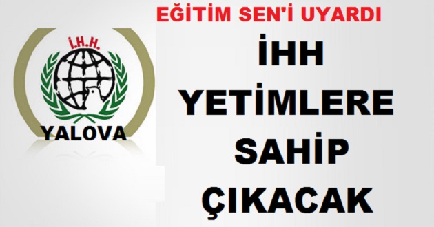 EĞİTİM SEN İSTEMESE DE, YETİMLERE SAHİP ÇIKMAYA DEVAM EDECEĞİZ!