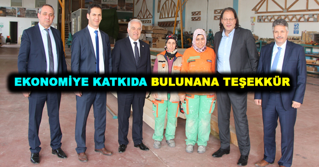 EKONOMİYE KATKIDA BULUNANA TEŞEKKÜR