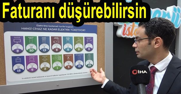 Elektrik faturanı böyle düşürebilirsin