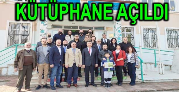 ELMALIK KÖYÜ KÜTÜPHANESİ AÇILDI