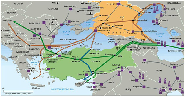 ENERJİ NAKİL HATLARI KÜRESEL BARIŞA HİZMET ETMELİ