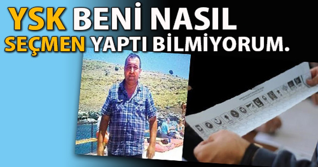 ENGELLİ SEÇMENE TEKRAR OY KULLAN DEDİLER