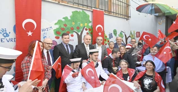 ENGELLİLERE ASKER KINASI YAKILDI