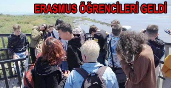 ERASMUS ÖĞRENCİLERİ HERSEKTE