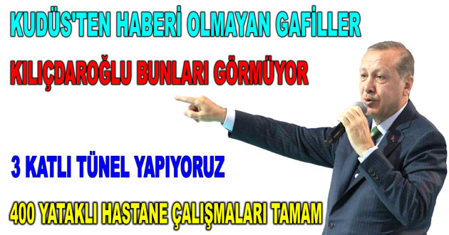 ERDOĞAN YALOVA'DA KONUŞTU