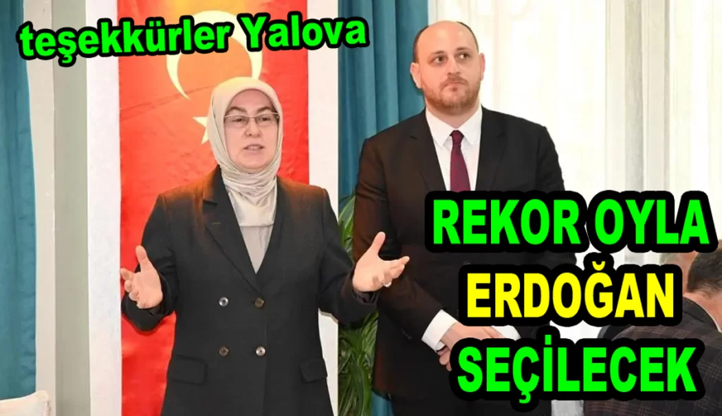 ERDOĞANI CUMHURBAŞKANI YAPACAĞIZ