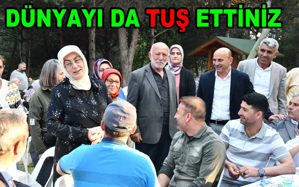 ERDOĞANI SEÇTİNİZ DÜNYAYI TUŞ ETTİNİZ