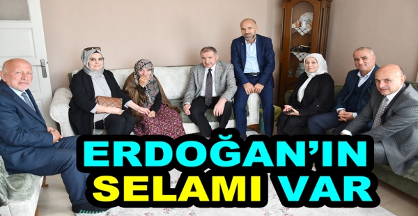 ERDOĞAN'IN ALTINOVA'YA SELAMI VAR