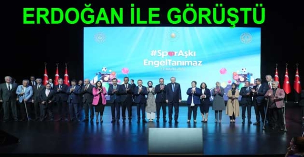 ​ERKOÇ, ERDOĞAN’LA GÖRÜŞTÜ