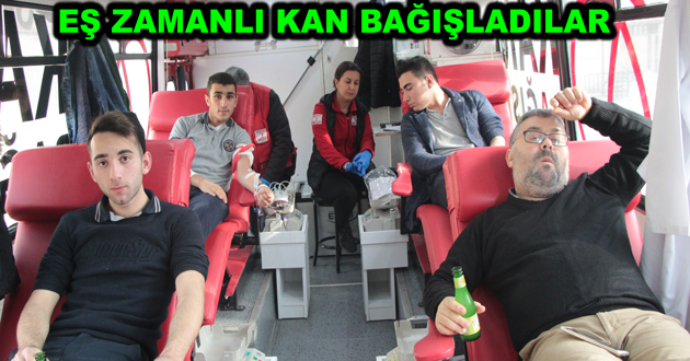 EŞ ZAMANLI KAN BAĞIŞLADILAR