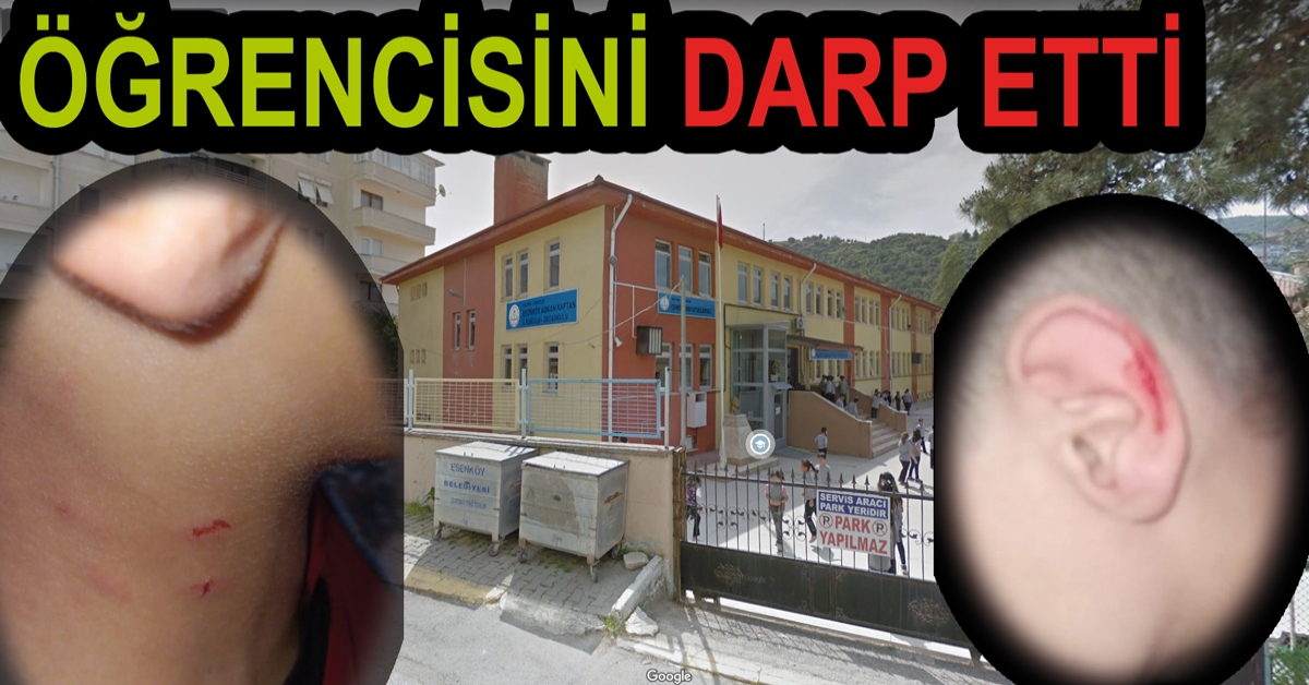 ESENKÖYDE ÖĞRENCİ DARP EDİLDİ