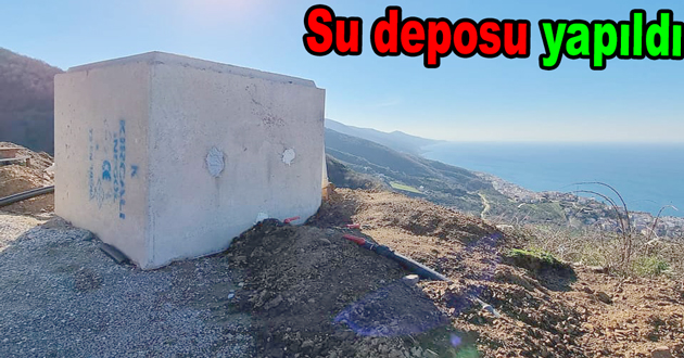 Esenköye yeni su deposu