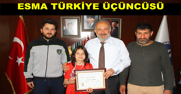 ESMA KİCKBOKS’TA TÜRKİYE ÜÇÜNCÜSÜ