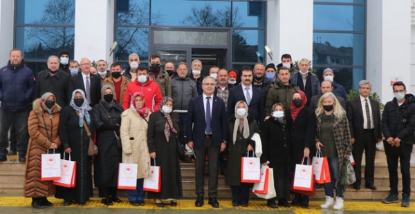 FASULYE TOHUMU DAĞITILDI
