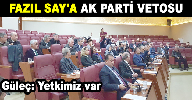FAZIL SAY'A AK PARTİ VETOSU