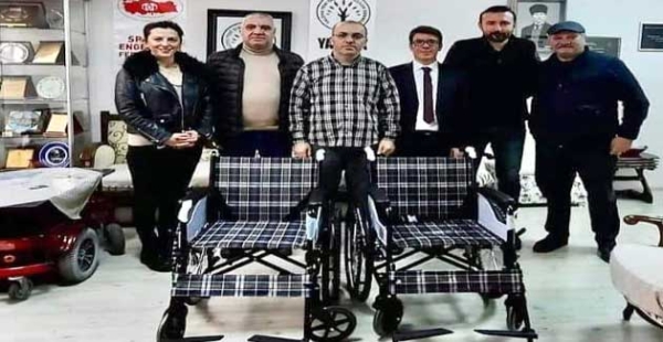 Fenerbahçelilerden engellilere destek