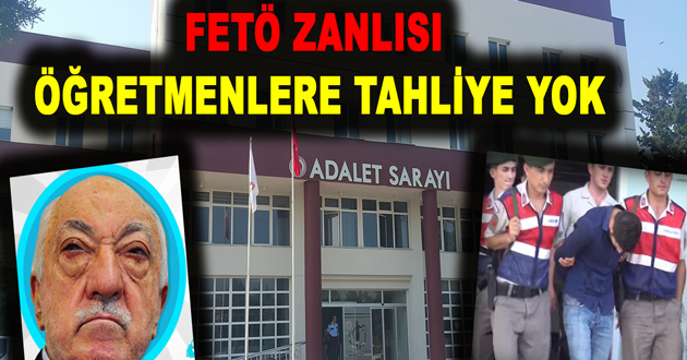 FETÖ ZANLISI ÖĞRETMENLERE TAHLİYE YOK