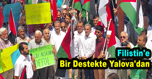 Filistin'e Bir Destekte Yalova'dan