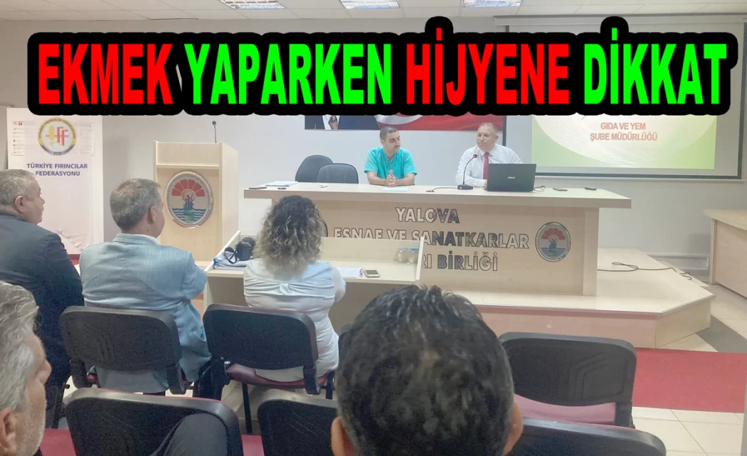 FIRINCILAR HİJYEN EĞİTİMİ ALDI