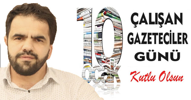 Gazetecilerin gününü tebrik ediyoruz