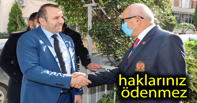 ​Gazilerin hakları ödenmez
