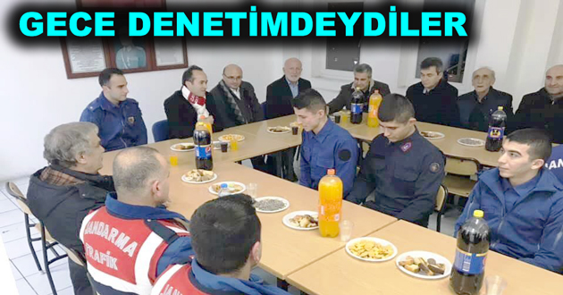 GECE DENETİMDEYDİLER