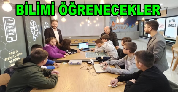 GELECEĞİN BİLİM İNSANLARI YETİŞİYOR