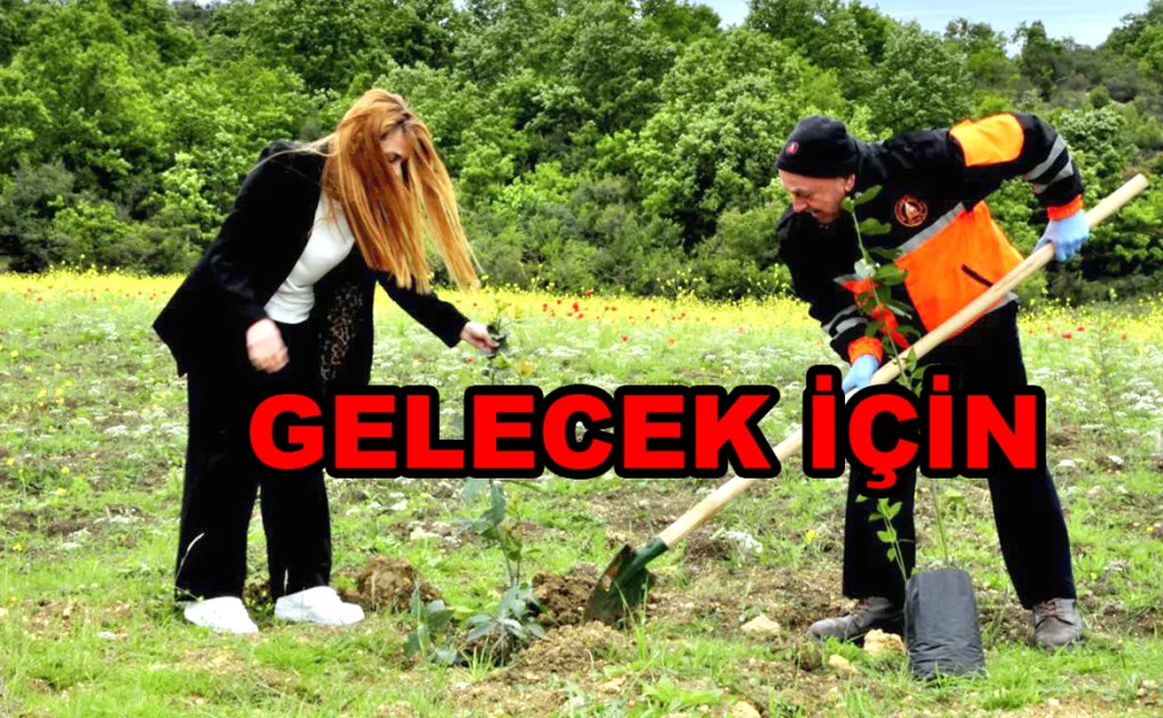 Gelecek için fidan diktiler