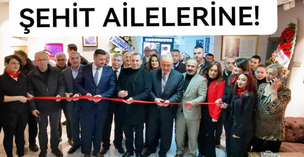 GELİRİ ŞEHİT AİLELERİNE VERİLECEK KERMES AÇILDI
