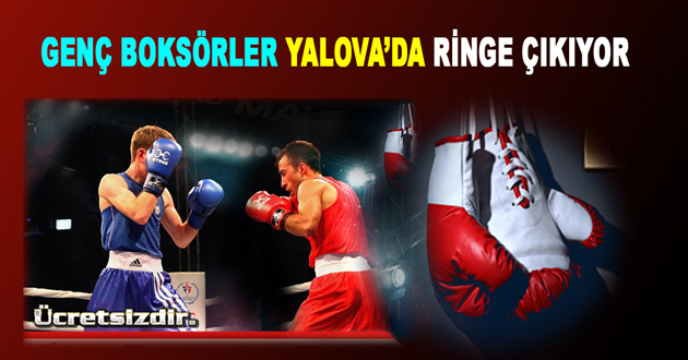 GENÇ BOKSÖRLER YALOVA’DA RİNGE ÇIKIYOR