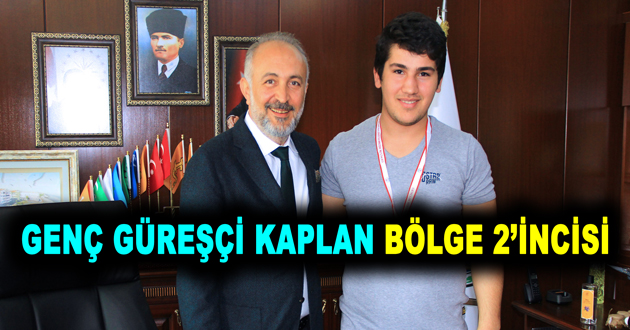 GENÇ GÜREŞÇİ KAPLAN BÖLGE 2’İNCİSİ