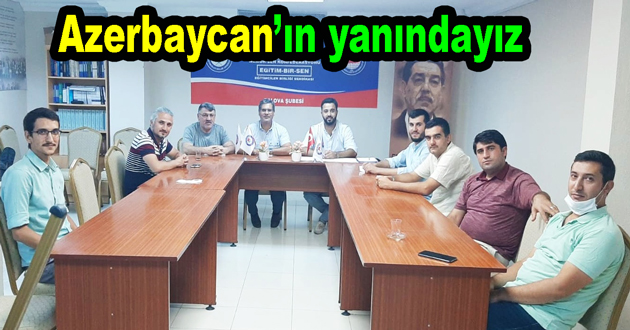 Genç Memur Sen Azerbaycan 'ın yanındadır