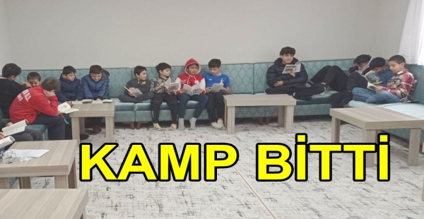 GENÇLİK KAMPI TAMAMLANDI