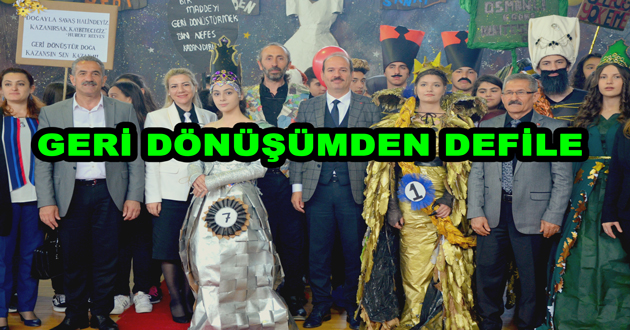 GERİ DÖNÜŞÜMDEN DEFİLE