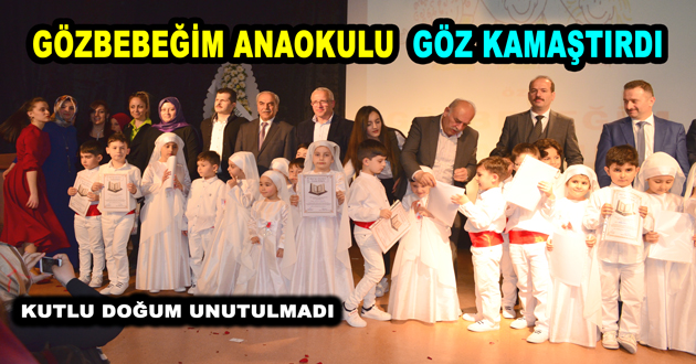 GÖZBEBEĞİM ANAOKULU  GÖZ KAMAŞTIRDI
