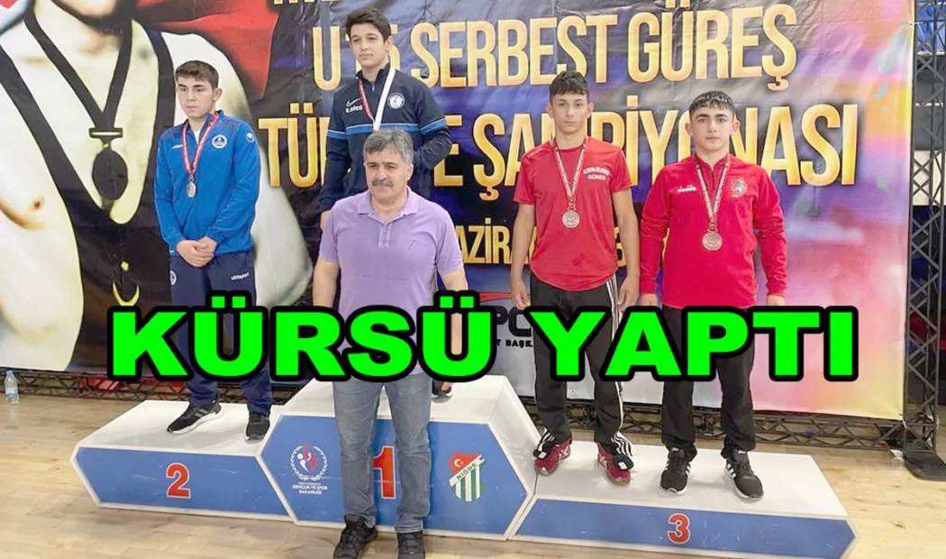 GÜMÜŞ MADALYA ALTINOVA YA GELDİ