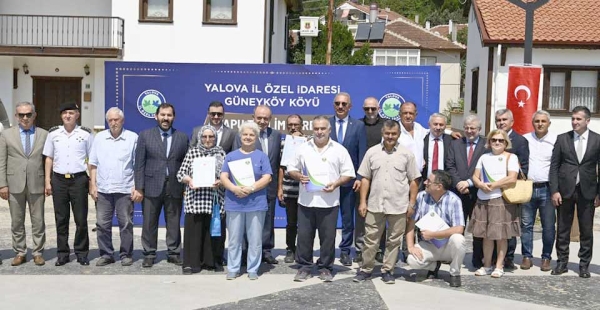 GÜNEYKÖYLÜLER TAPU ALDI