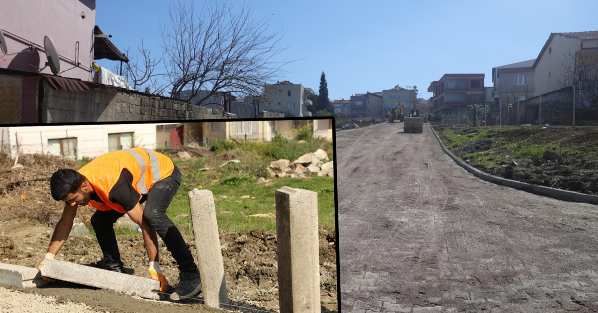 GÜZEL 2 SOKAK YENİLENDİ