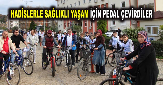 HADİSLERLE SAĞLIKLI YAŞAM İÇİN PEDAL ÇEVİRDİLER