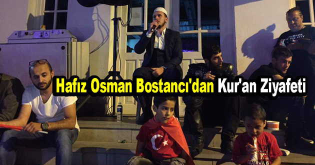 ​Hafız Osman Bostancı'dan Kur'an Ziyafeti