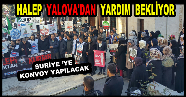 HALEP YALOVA'DAN YARDIM BEKLİYOR