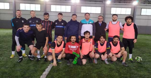 Halı Saha Futbol Turnuvası Başladı