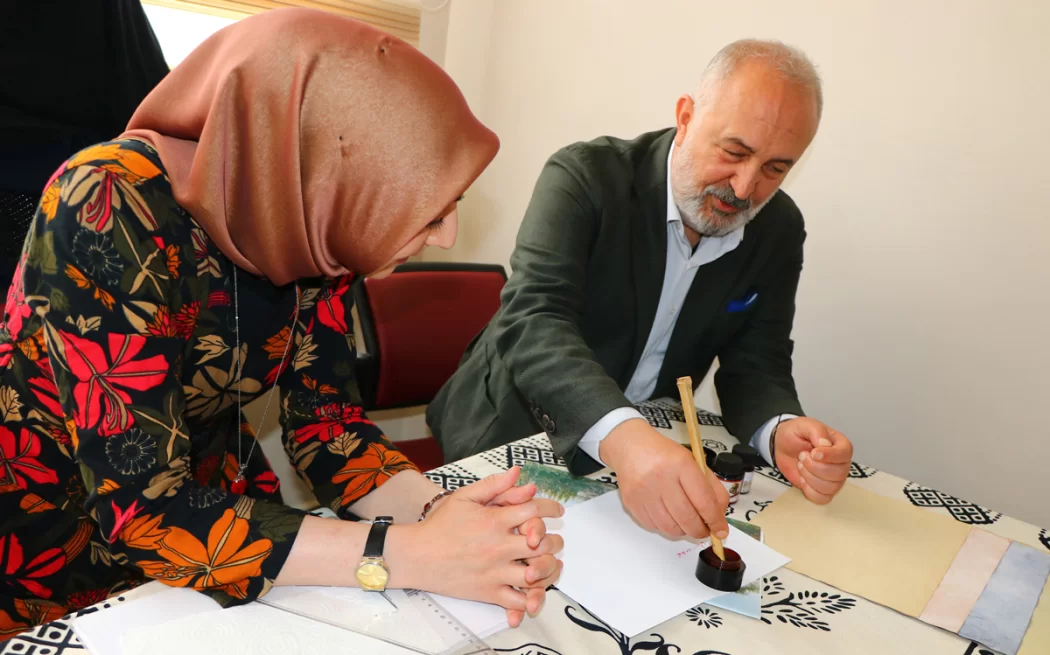 HALK EĞİTİM SERGİSİ ÇİFTLİKKÖYDE AÇILDI