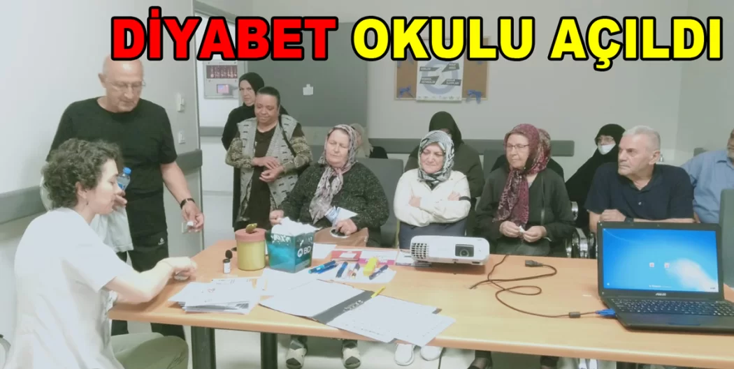 HASTANEDE DİYABET OKULU AÇILDI