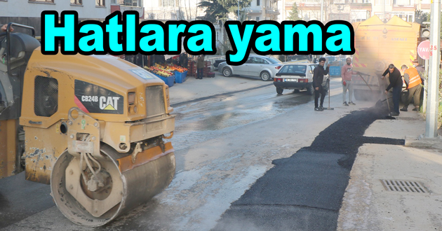 Hat yamaları yapılıyor