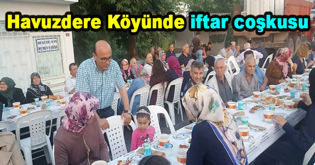 Havuzdere Köyünde iftar coşkusu