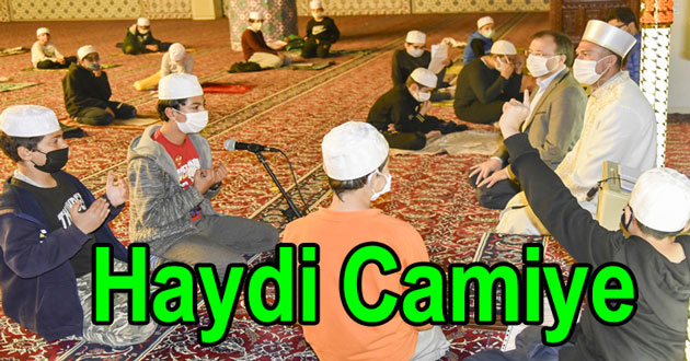 Haydi çocuklar camiye etkinliği başlıyor