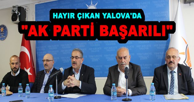 HAYIR ÇIKAN YALOVA'DA 
